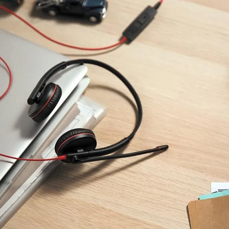 Kufje Plantronic Blackwire C3220( Kabell i Zi) – foto 2
