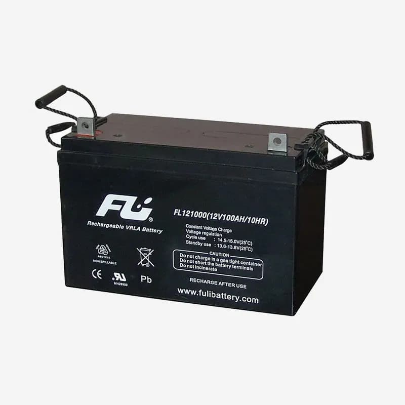FULI Battery 12V / 100AH, M8 Terminal