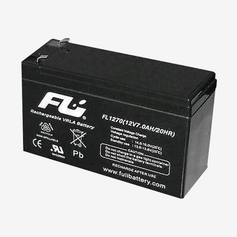 FULI BATTERY 12V / 7AH. F2 TERMINAL