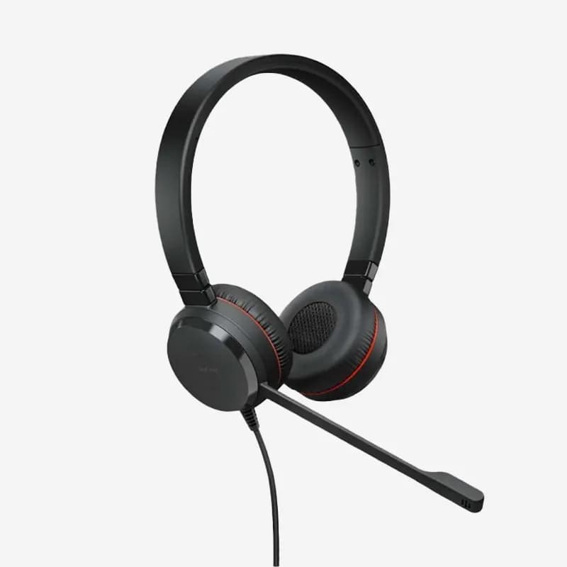 Kufje Jabra Evolve 20 UC DUO USC, Mic